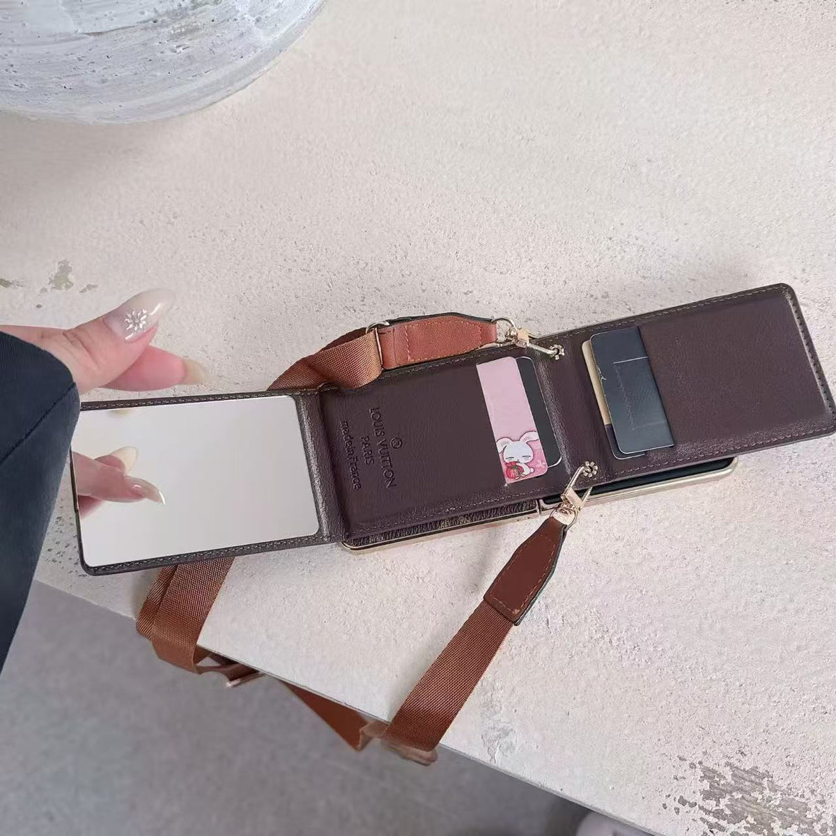 Classic Card Wallet Phone Case For iPhone