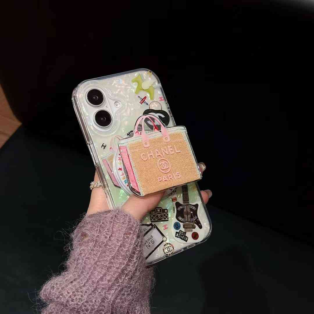 Fashion Bag Magnetic Bracket Case For iPhone