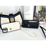 Luxury Four Colors Card Bag iPhone Case
