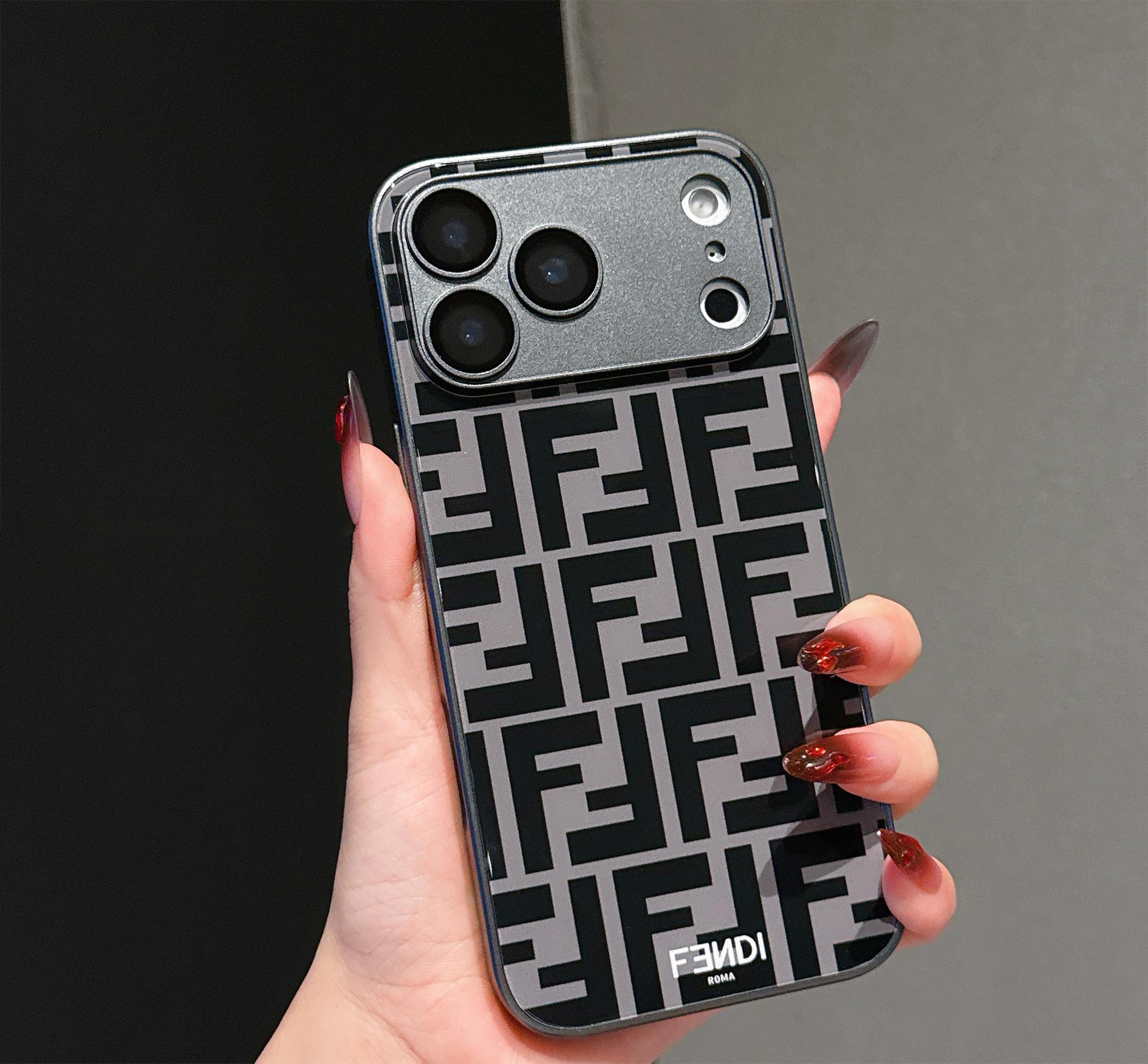Luxury Pattern Shockproof iPhone Case with Camera Protection