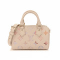 Dreamy Lavender Watercolor Gradient Mini Barrel Crossbody Bag