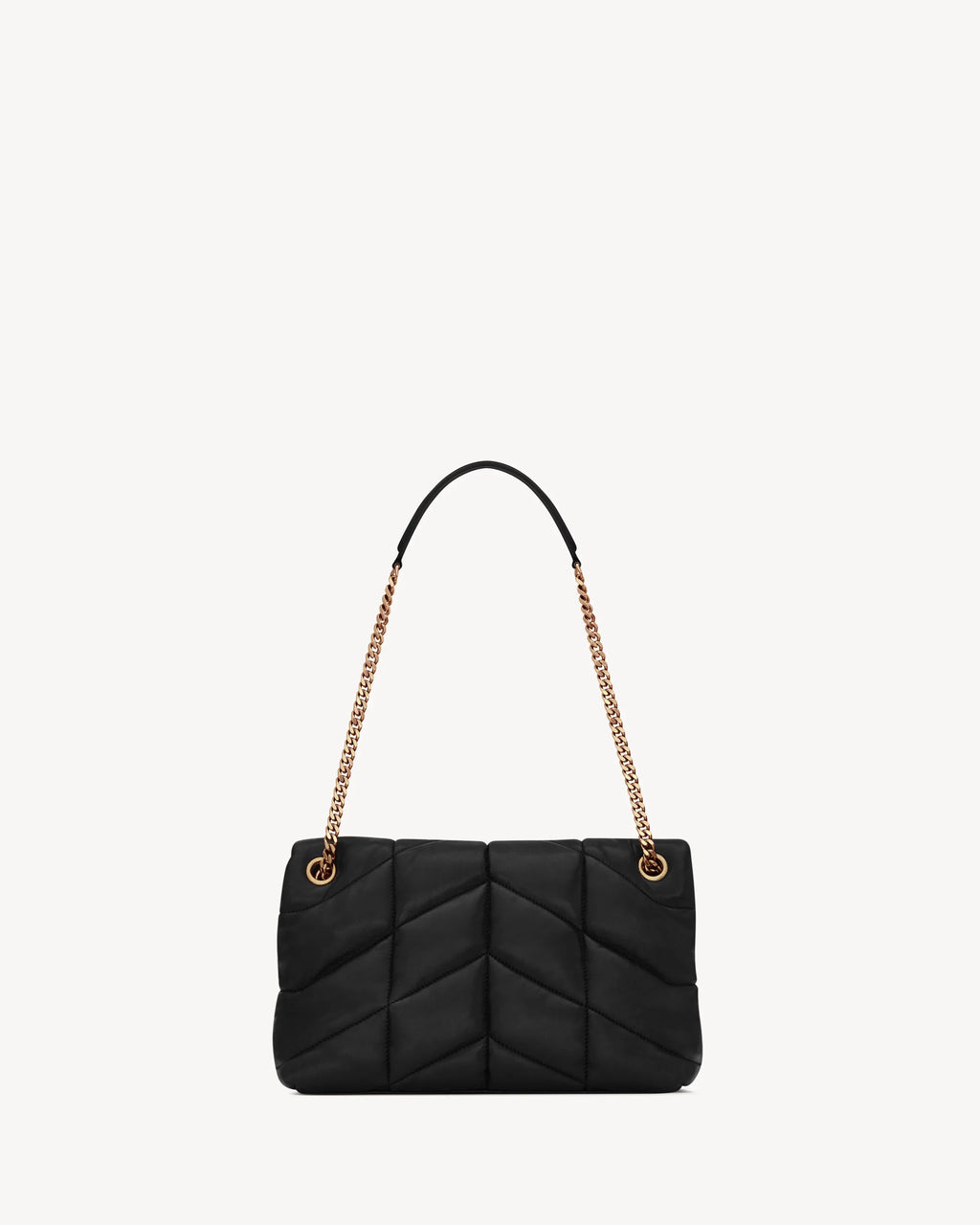 Luxe Quilted Lambskin Shoulder Bag with Chain Strap