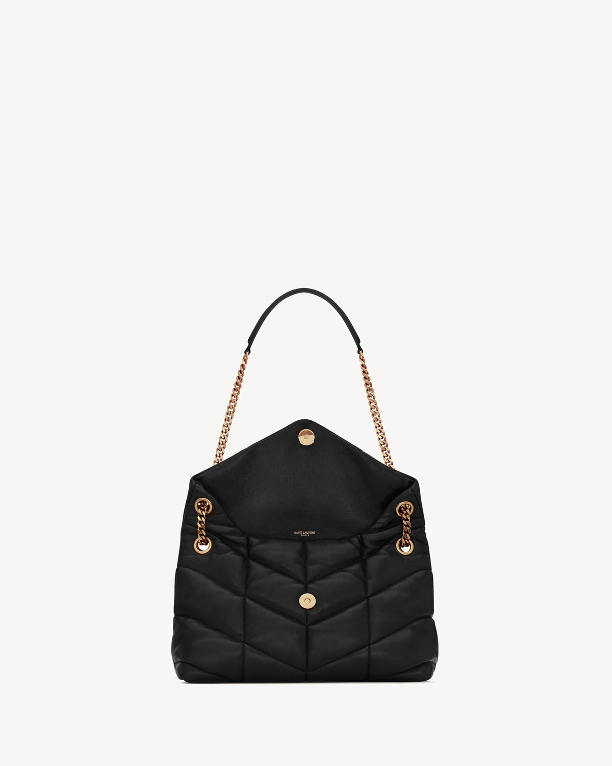 Luxe Quilted Lambskin Shoulder Bag with Chain Strap