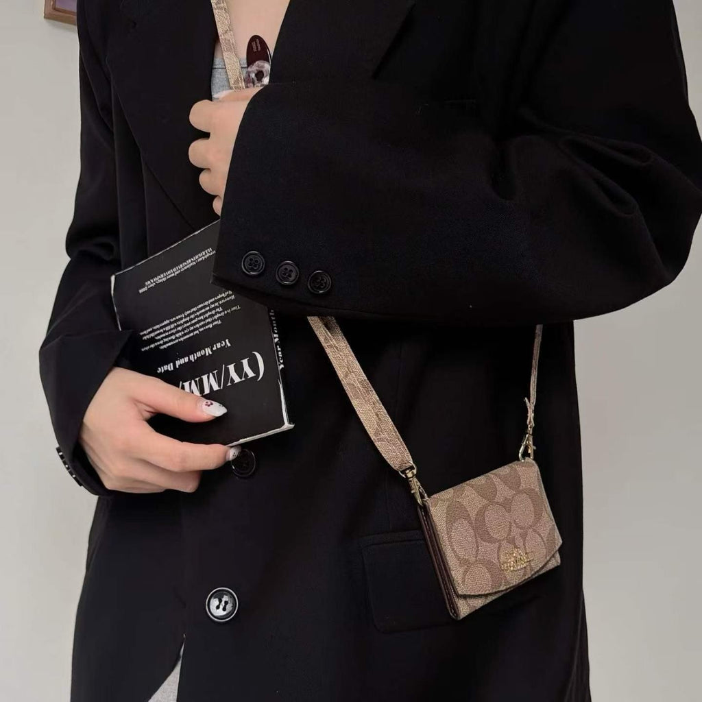 Fashion Shoulder Chain Card Wallet