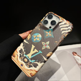 Brown Pattern Phone Case For iPhone