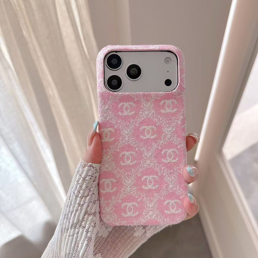 Embroidery Fashion Phone Case For iPhone
