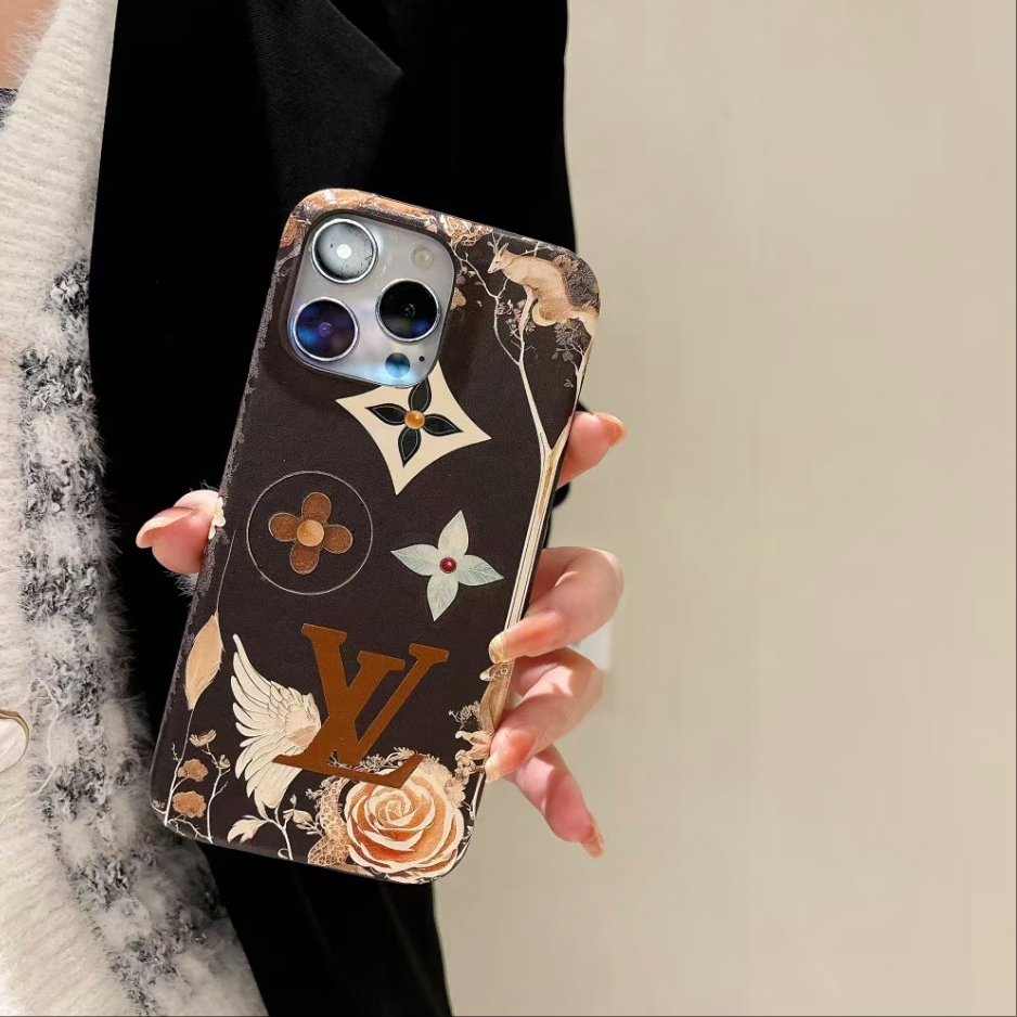 Brown Pattern Phone Case For iPhone