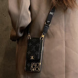 Brown Holder Phone Case For iPhone