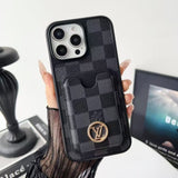 Letter Card Holder Galaxy Case For Samsung