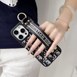 Embroidery Wristband Galaxy Case For Samsung