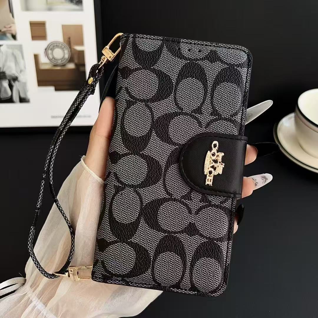 New Leather Wallet Design Phone Case For iPhone