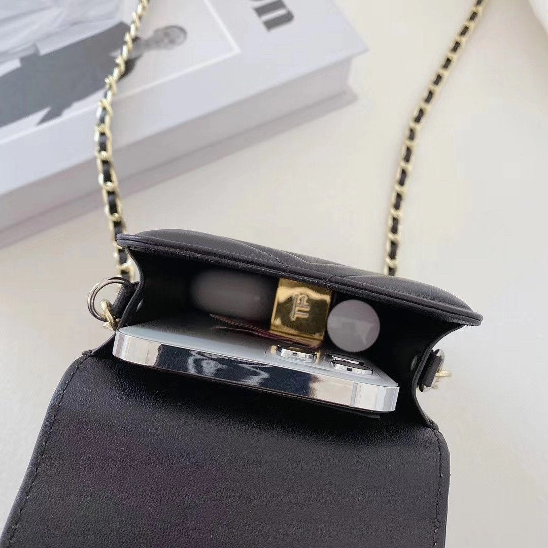Cute Black Phone Bag