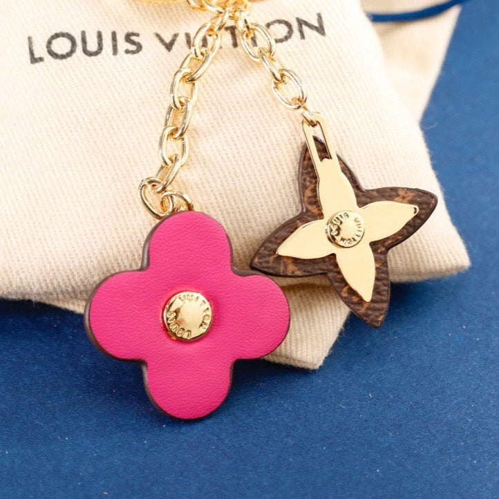 Rose Red Pendant Keychain