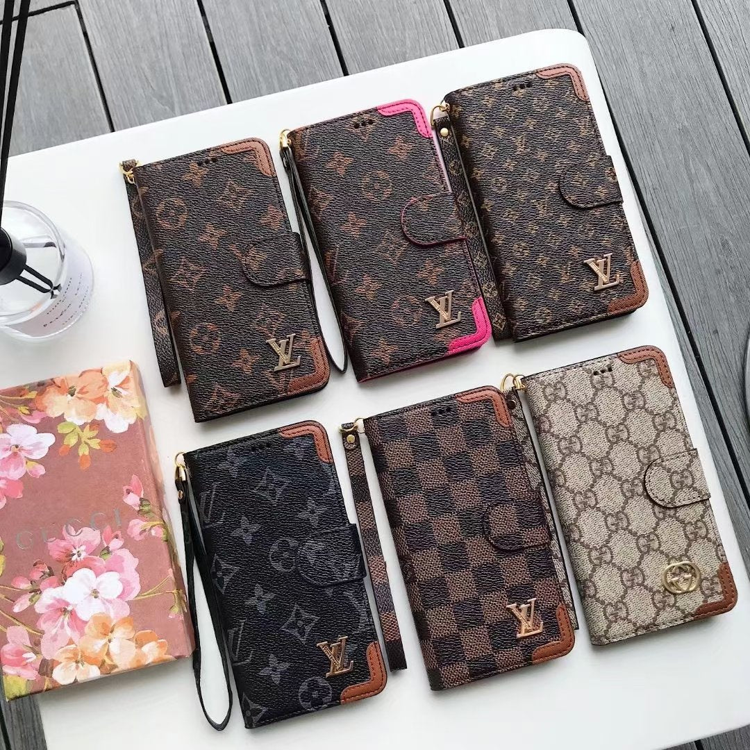 Leather Card Phone Case For iPhone