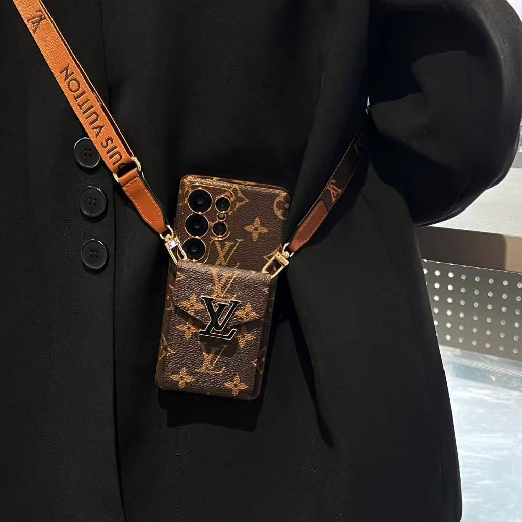 Fashion Leather Wallet Phone Case For Samsung