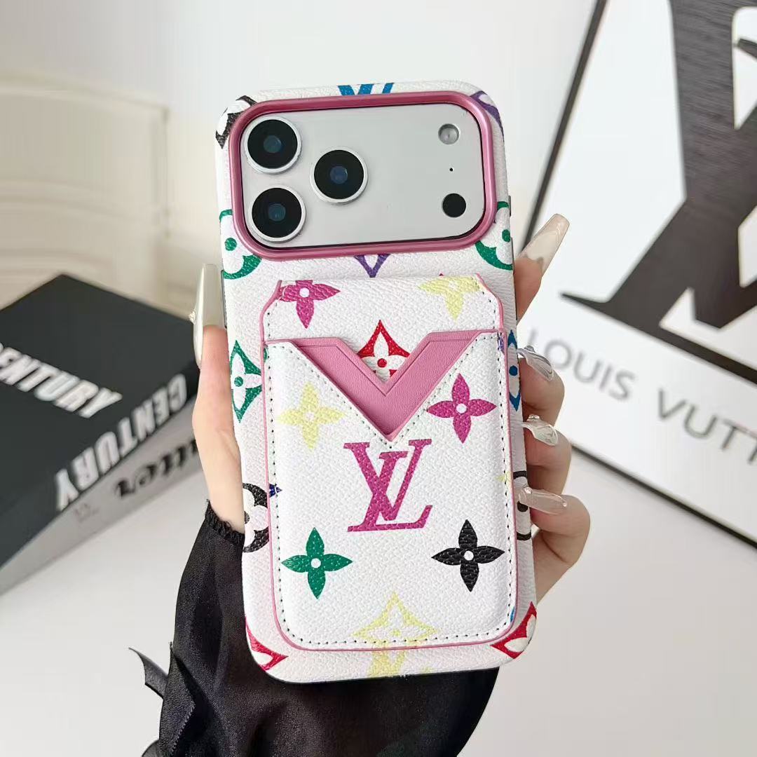 Fresh Card Holder Design Phone Case For iPhone (4 Colors)