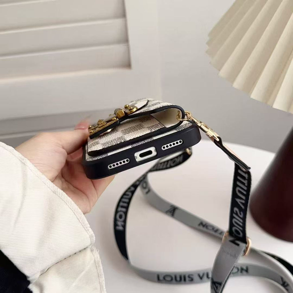 Card Holder Leather Phone Case For iPhone