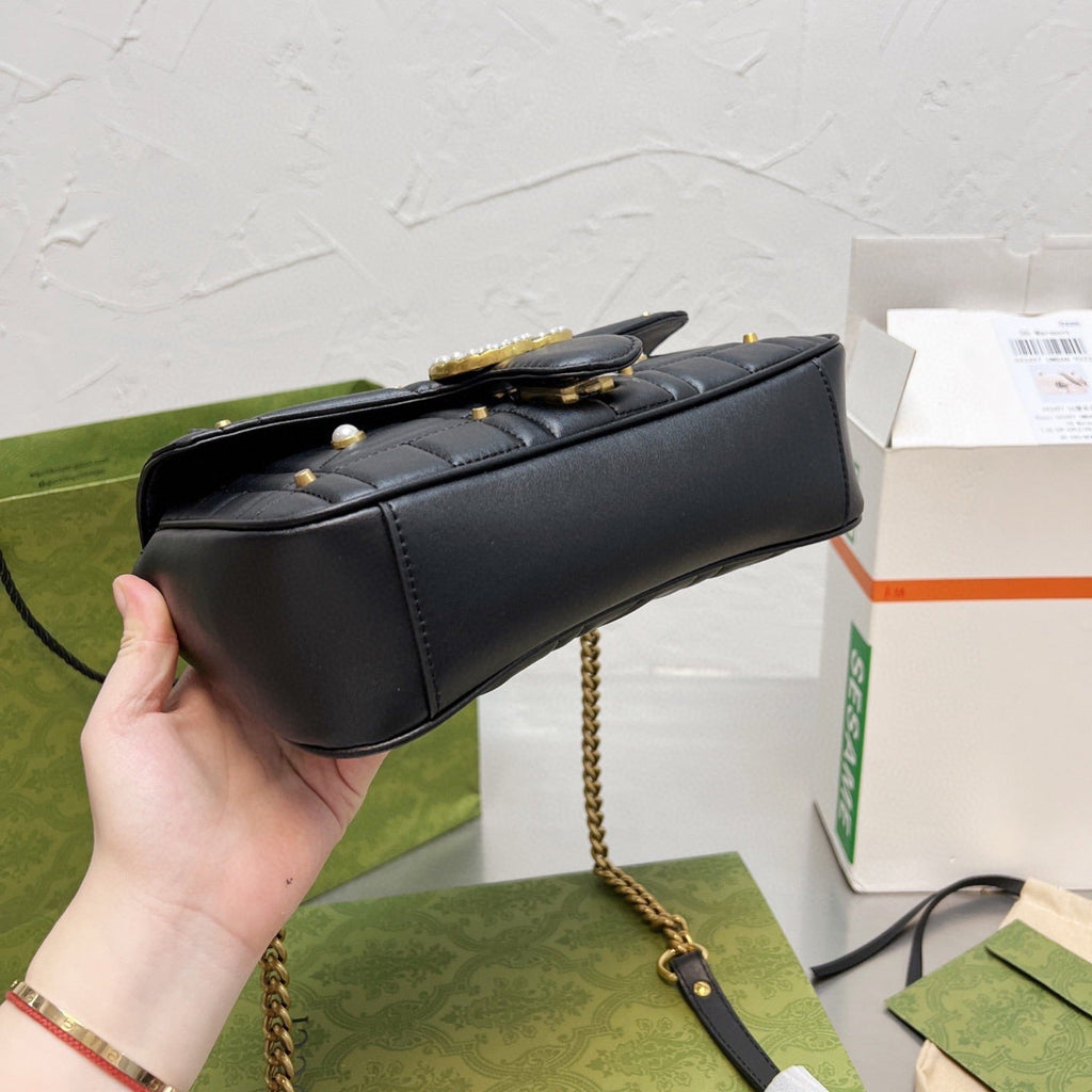 Classic Marmont Pearl Handle Bag