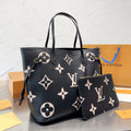 Large Embossed Tote Bag