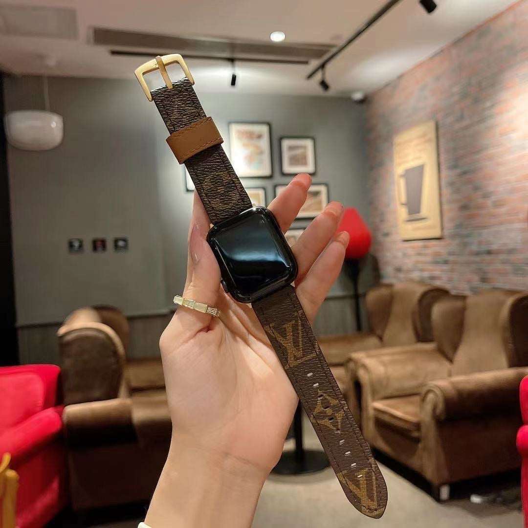 Colorful Leather Apple Watch Straps