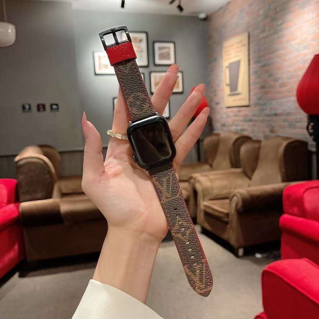 Colorful Leather Apple Watch Straps