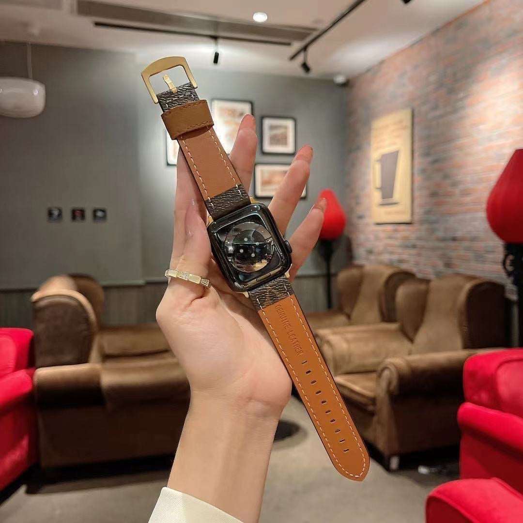 Colorful Leather Apple Watch Straps