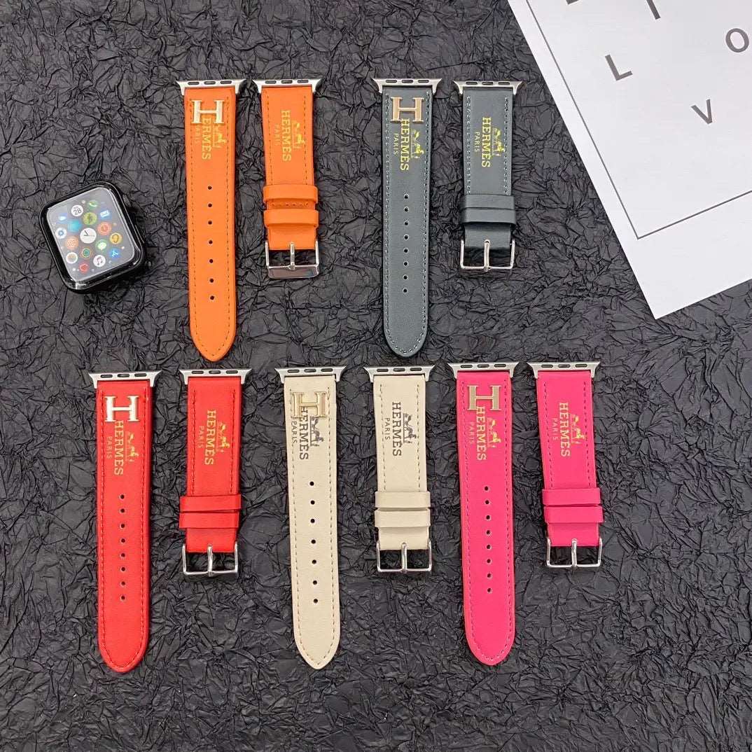 Happy Leather Apple Watch Straps