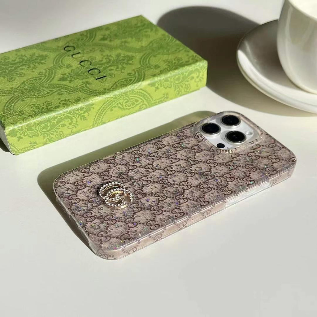 Transparent Design Phone Case For iPhone