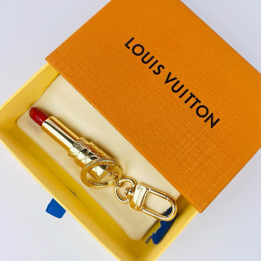 Lipstick Design Keychain Pendant