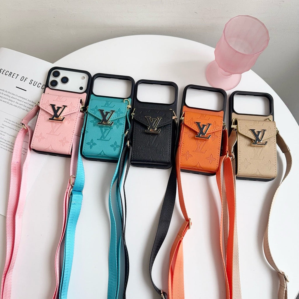 Fresh Card Wallet Design Phone Case For iPhone