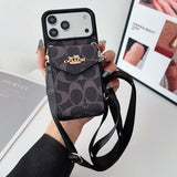 Cute Texture Wallet Phone Case For iPhone