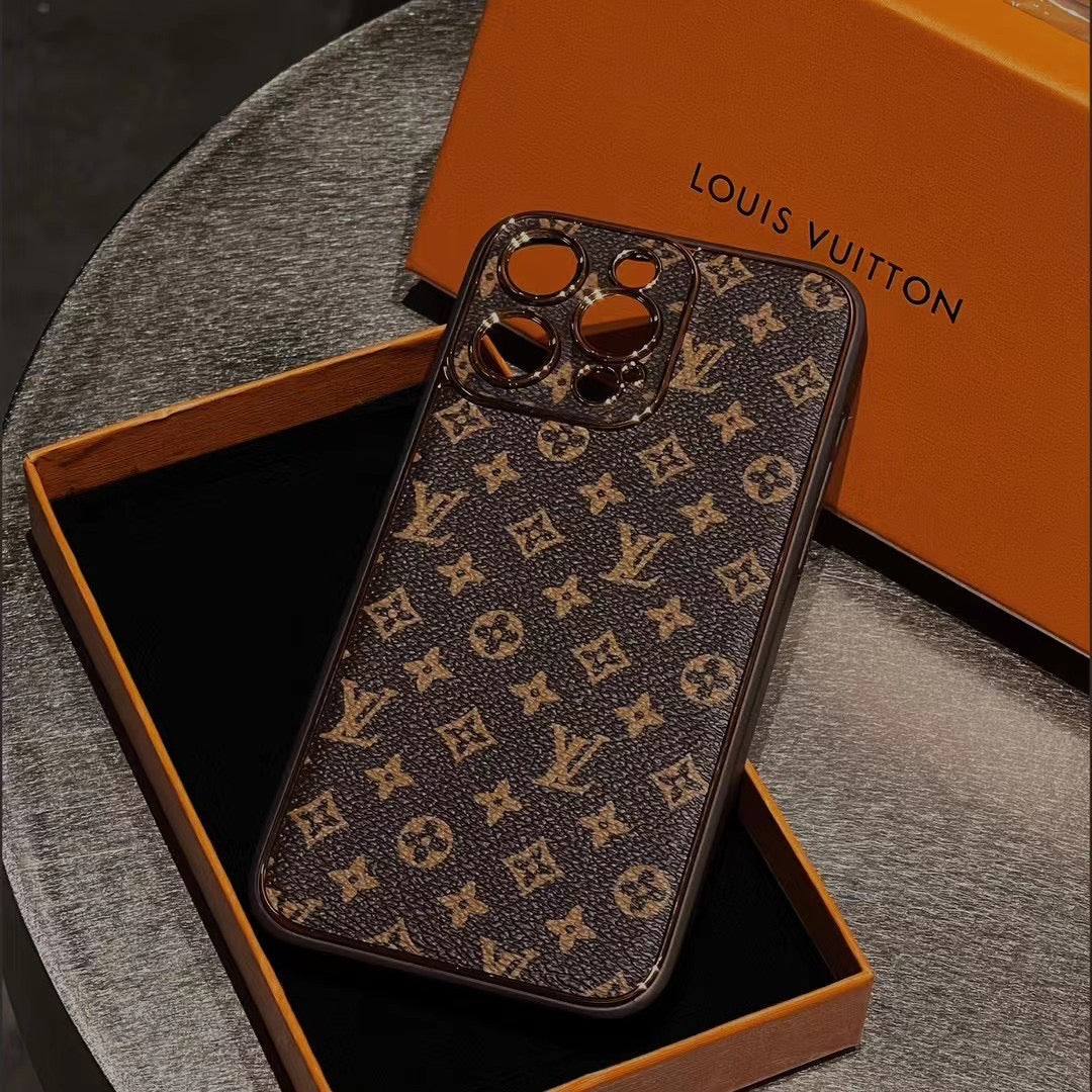 Brown Color Phone Case For iPhone