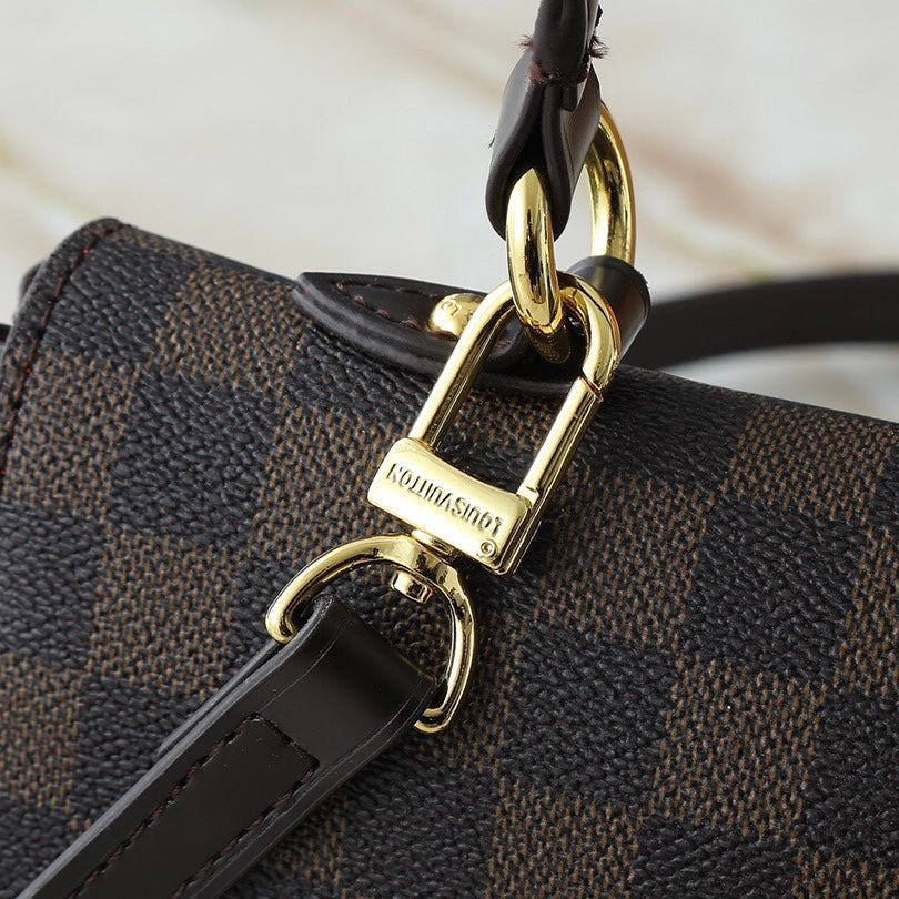 Classic Brown Grid Bag