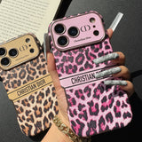 Leopard Design Love Phone Case For iPhone