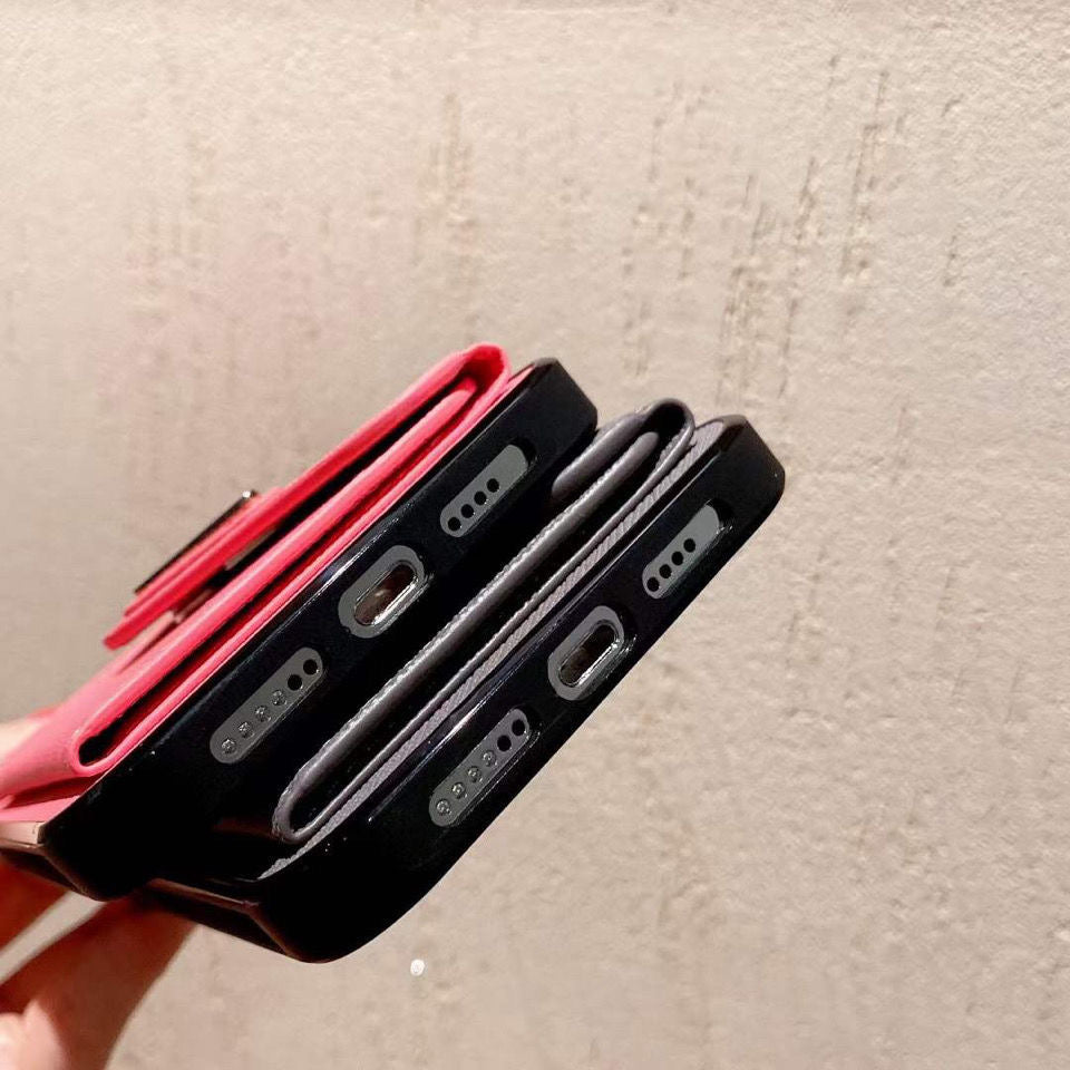 Card Leather Phone Case For iPhone