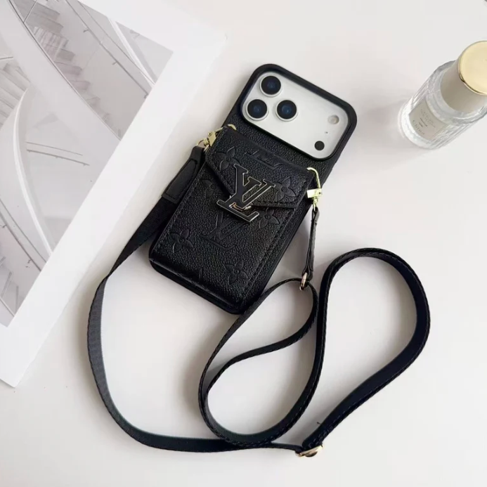 Crossbody Wallet Phone Case For iPhone