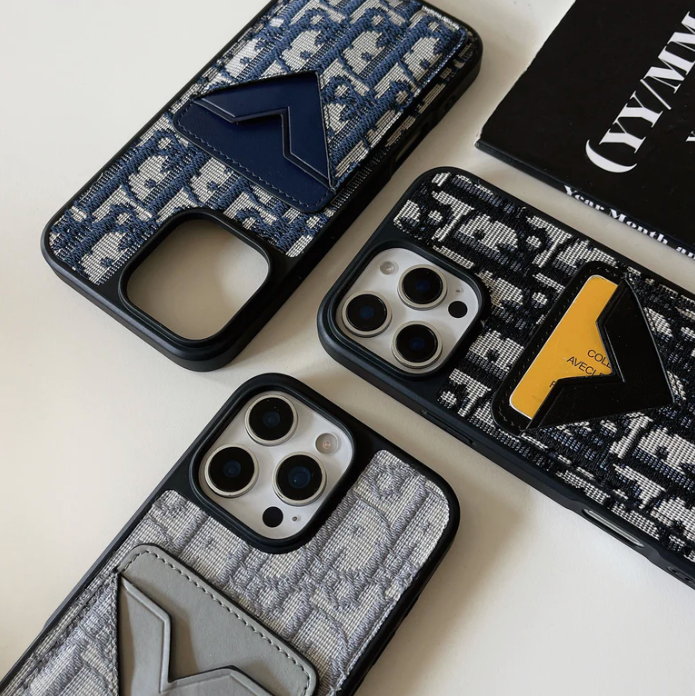 Luxury Card Holder Phone Case for iPhone