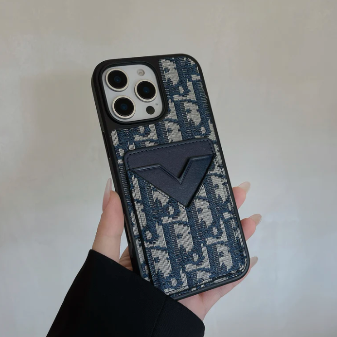 Luxury Card Holder Phone Case for iPhone