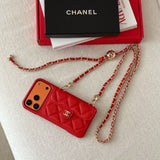 Leather Holder Design Phone Case For iPhone