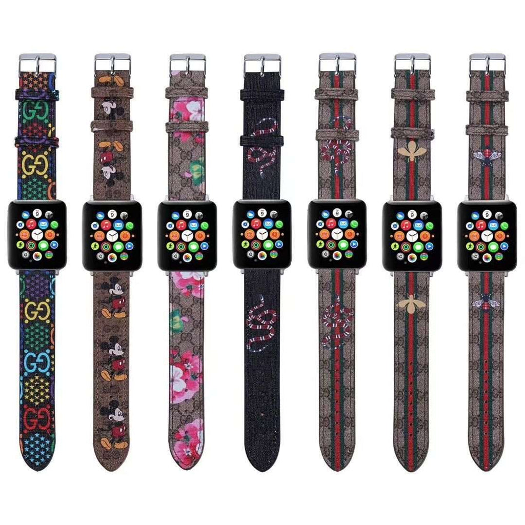 Fashion Print Apple Watch Straps