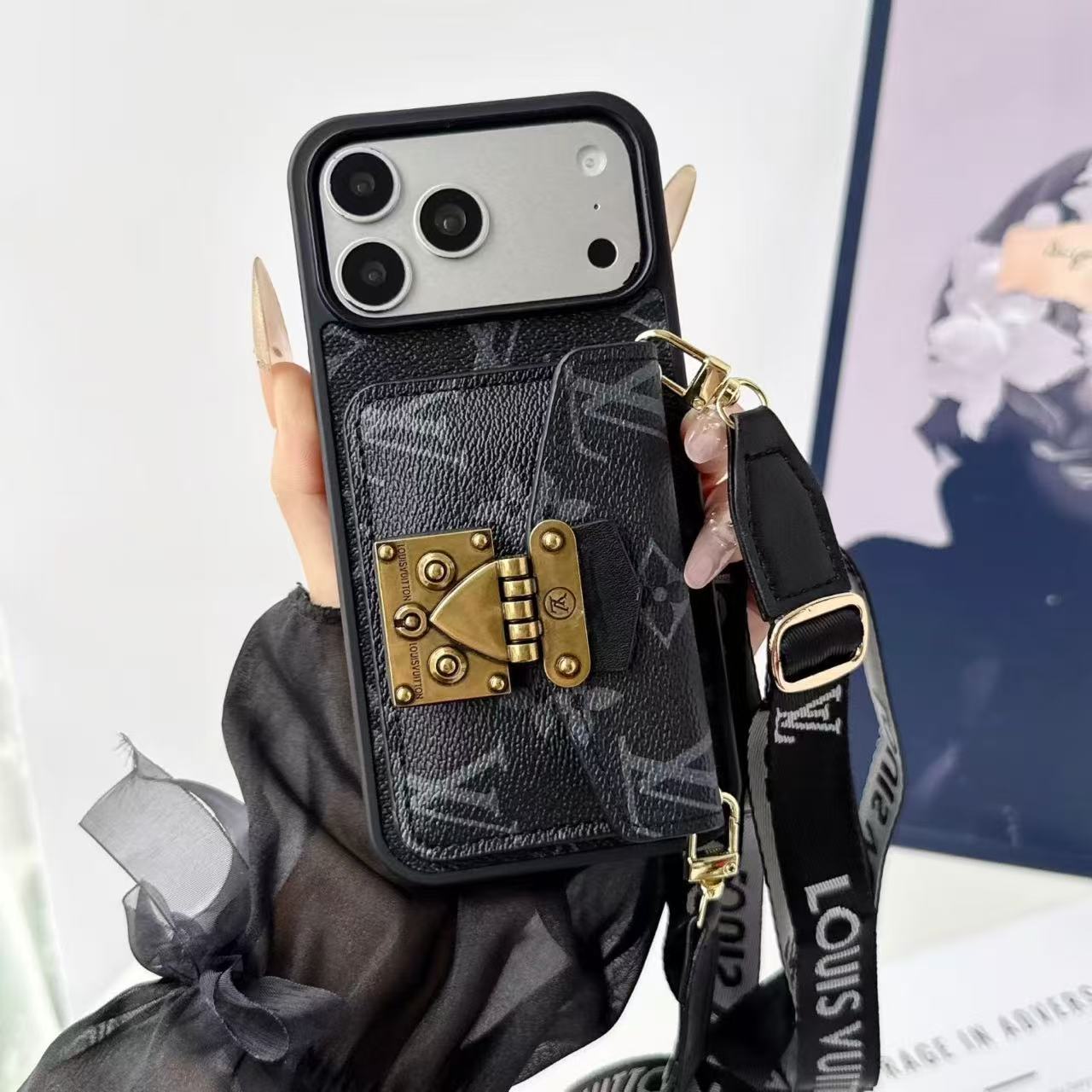 Full Design Chain Phone Case For iPhone