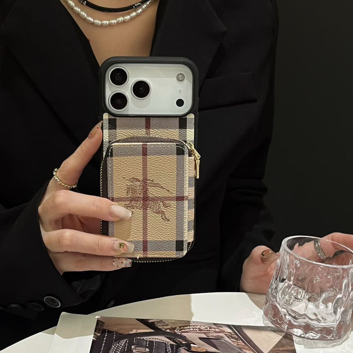 Trendy Design Wallet Phone Case For iPhone