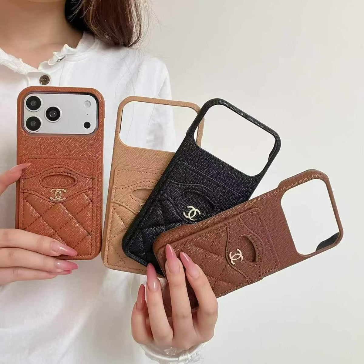Card Holder Phone Case For iPhone