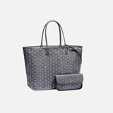 Parisian Luxury Geometric Tote Bag – Elegant & Versatile