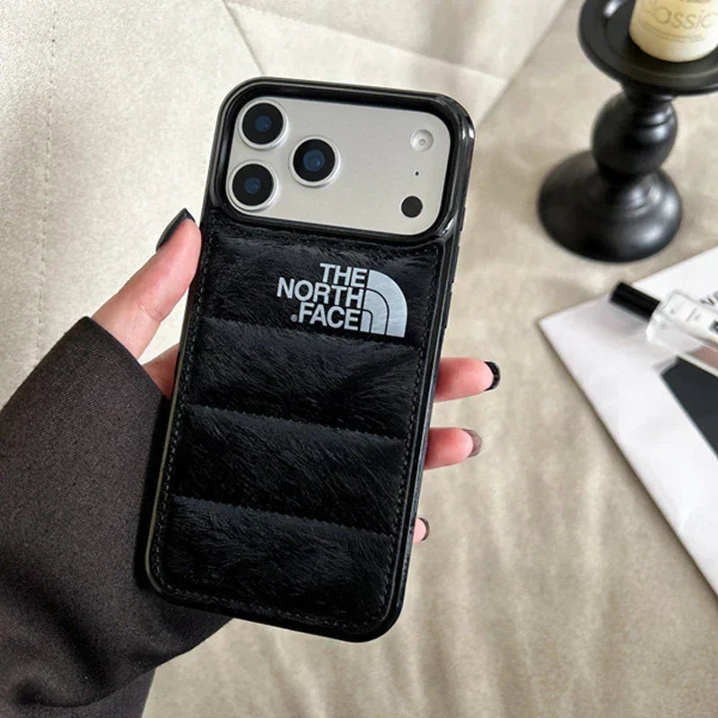 North Puffer Suede iPhone Case